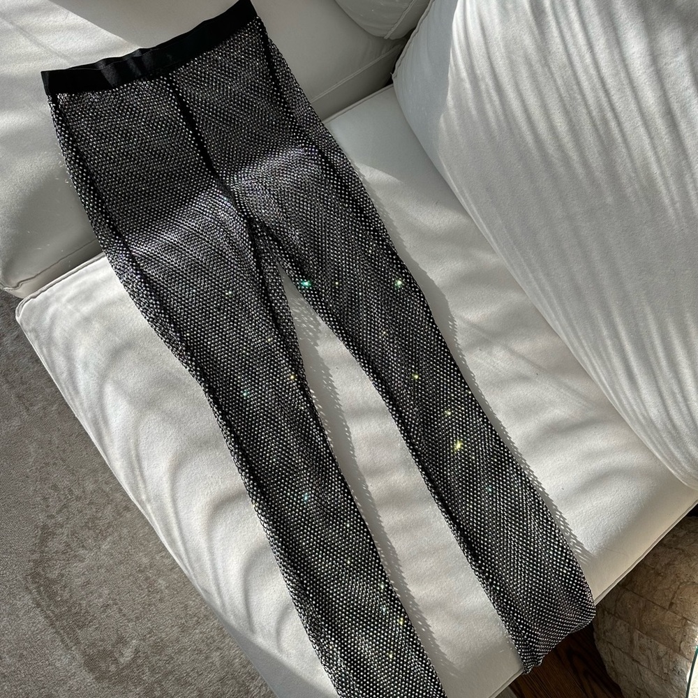 Rhinestone festival pants